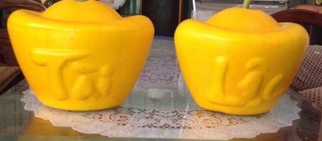 Anbau von geformten Früchten für den Altar zum Neujahrsfest in Chau Thanh - ảnh 3